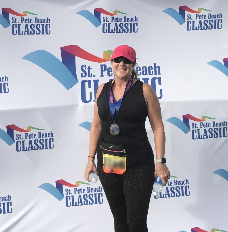 2017 St. Pete Beach Classic Half Marathon Finish.