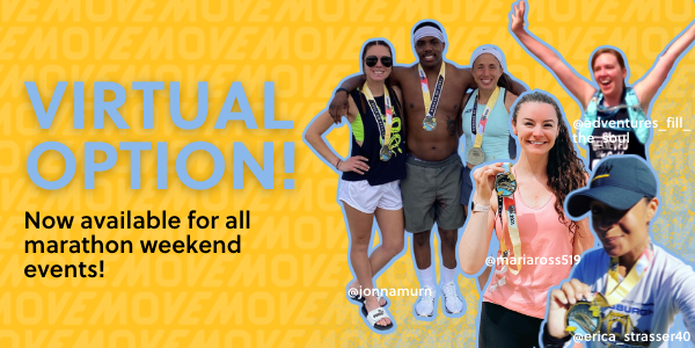 All Pittsburgh Marathon weekend events are available as virtual races! 