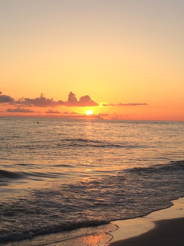 Sunset at Madeira Beach, FL.